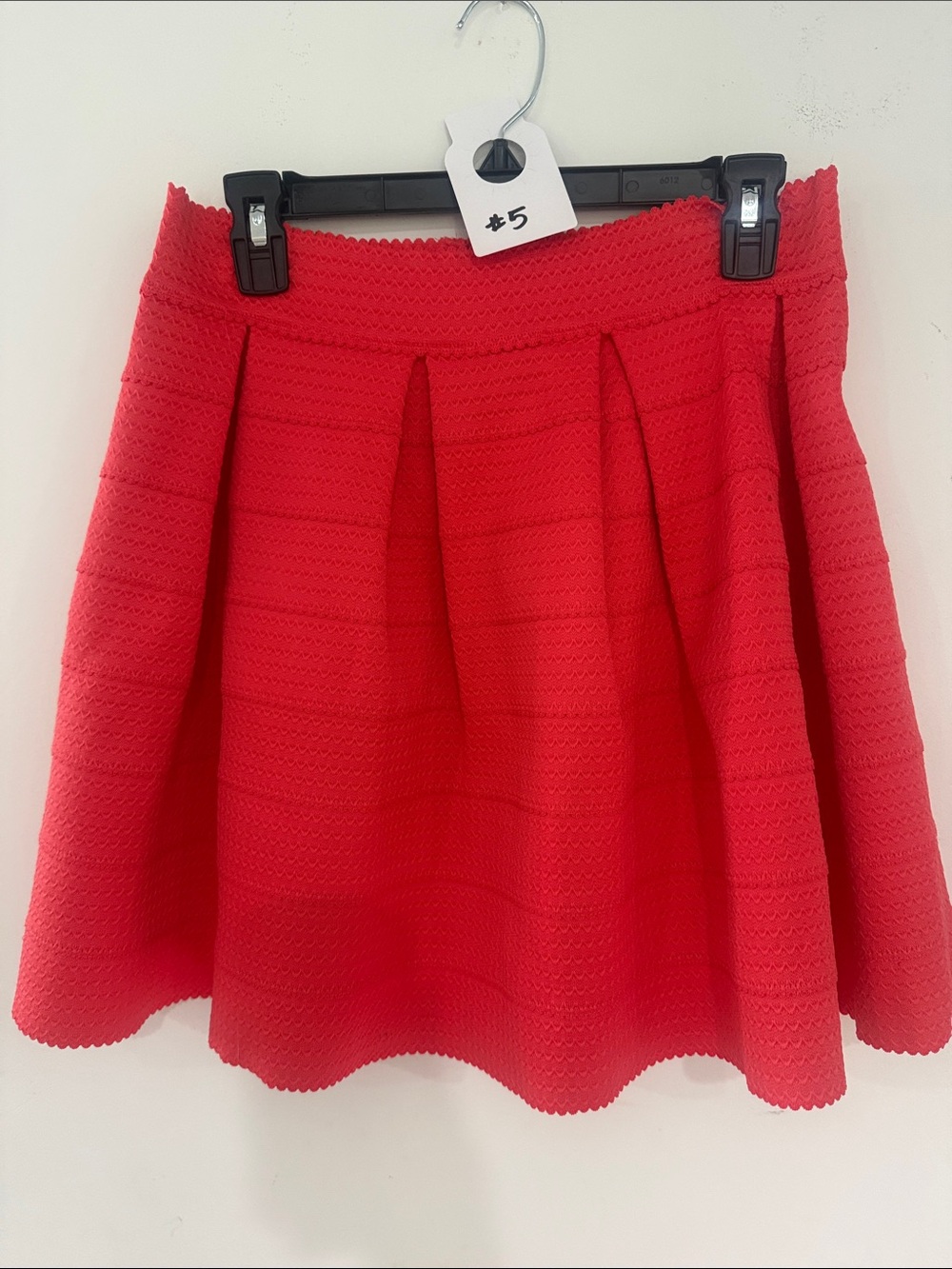 Express Red Circle Skirt